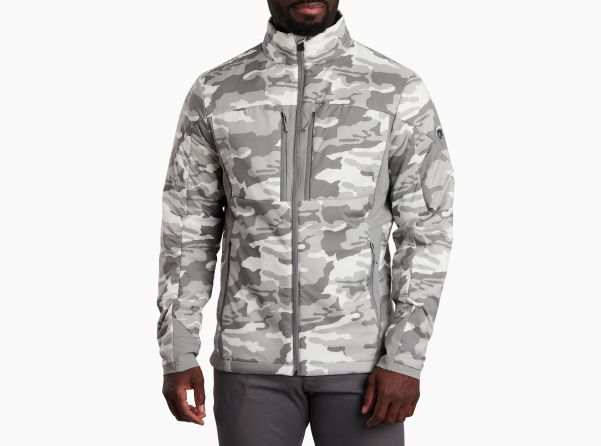 Aktivator® Jacket Coats & Jackets Men Kühl Efficient Snow Camo